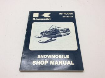 1982 Kawasaki Snowmobile Shop Manual