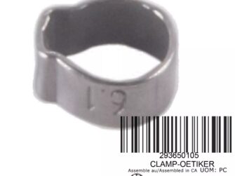 OETIKER CLAMP. See comments.