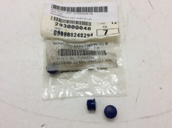 BUMPER PLUG (INDIGO BLUE), see comments.