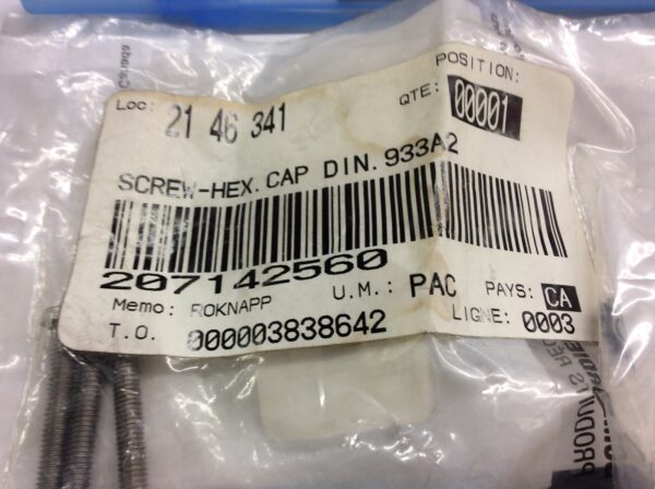 2000 Sea-Doo Screw Hex M4 X 25