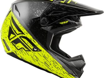 FLY RACING KINETIC K120 HELMET HI-VIS/GREY/BLACK XL