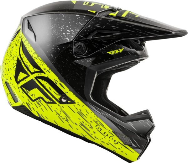 FLY RACING KINETIC K120 HELMET HI-VIS/GREY/BLACK XL