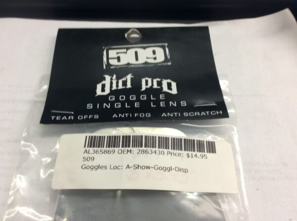509 DIRT PRO LENS CHROME/CLEAR - Image 3