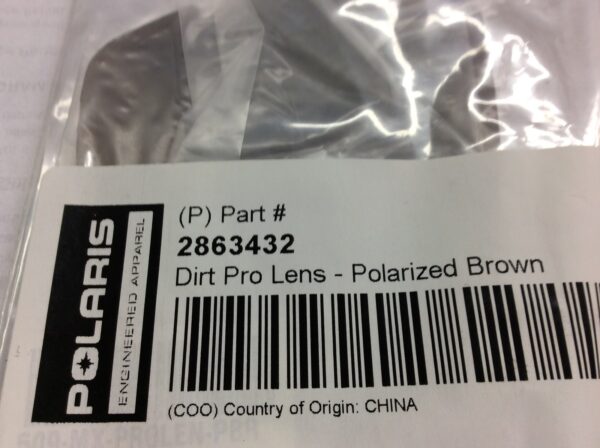 509 DIRT PRO LENS POLARIZED BROWN - Image 3