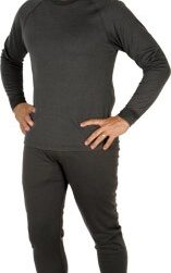 HMK BASE LAYER MENS TOP BLACK SM
