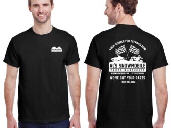 AL'S MEN'S T-SHIRT SM BLACK