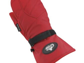 CHOKO YOUTH NYLON MITT RED SIZE MEDIUM