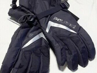 Polaris Unisex Level 1 Trail Glove with Gauntlet, Black - XL