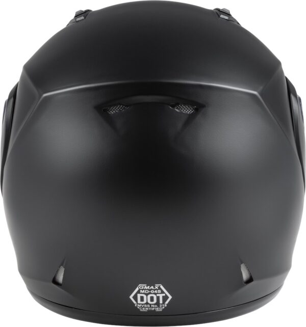 GMAX MD-04S Snow Modular Helmet Matte Black - DL - XL - Image 2