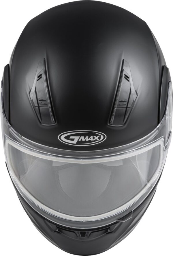 GMAX MD-04S Snow Modular Helmet Matte Black - DL - XL - Image 3
