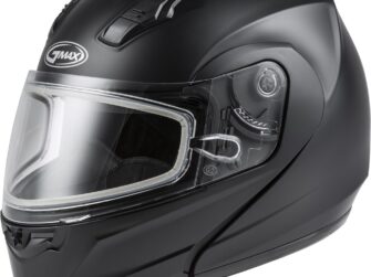 GMAX MD-04S Snow Modular Helmet Matte Black - DL - XL