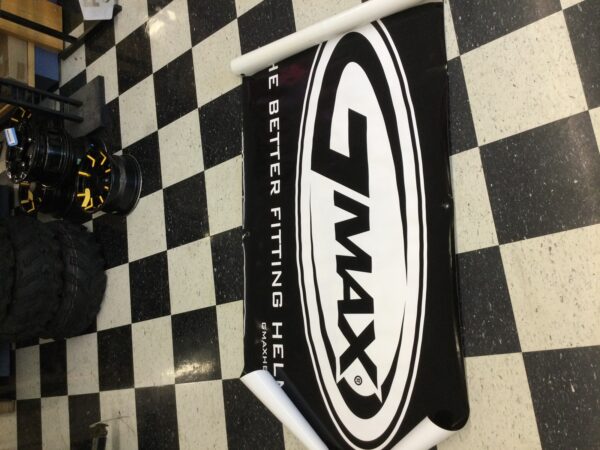G MAX 3X6 BANNER BLACK AND WHITE - Image 2