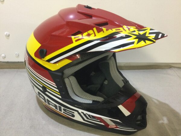 Tenacity Offroad Helmet - Medium - Red/Yellow - Image 2