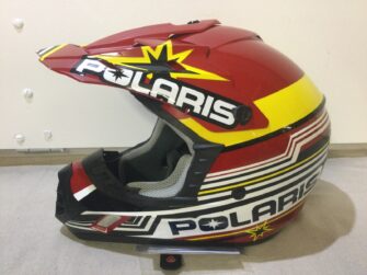 Tenacity Offroad Helmet - Medium - Red/Yellow