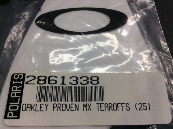 Oakley Proven MX Tear Off Lenses 25PK - Image 2