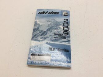 2009 Ski-Doo Owners Manual REV Series