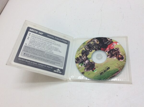 2007 Arctic Cat 250 ATV Service Manual CD - Image 3