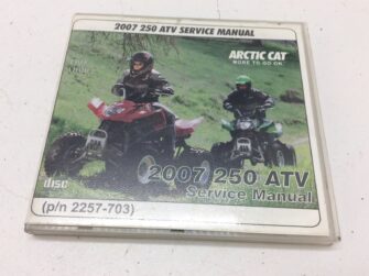 2007 Arctic Cat 250 ATV Service Manual CD