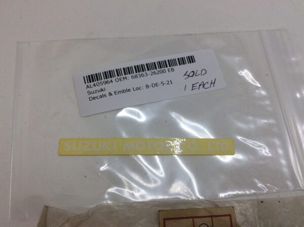Oil Tank Label - fits GT 250 - Image 3