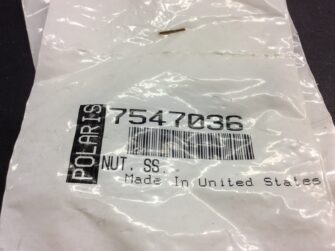 2000 Polaris Nut, Stainless Steel