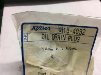 1976 K&L DRAIN PLUG
