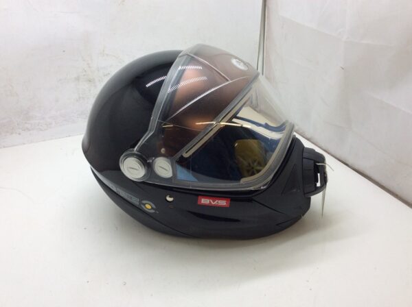 Ski-Doo BV2S Solid Helmet with Electric Shield 4474680490 Black Sm - Image 2