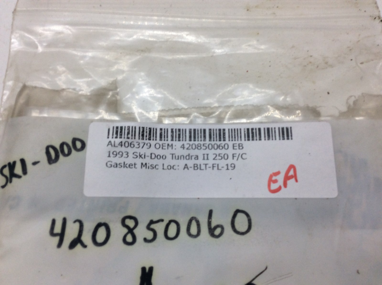 1993 Ski-Doo Crank Case Center Gasket - Image 3