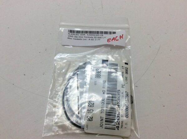 1995 Ski-Doo NOS Inner Cylinder Head O-Ring