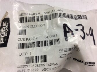 2004 Polaris Key Blank