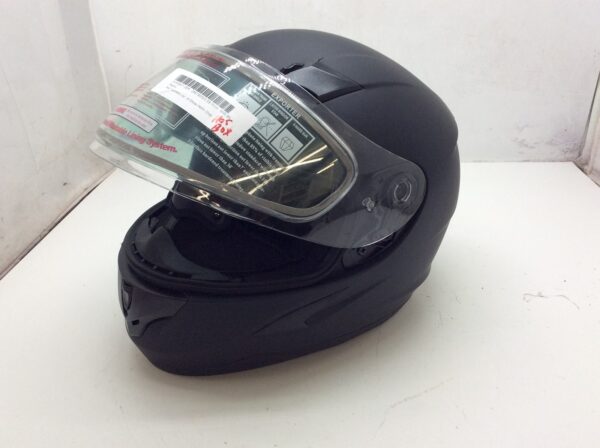 Polaris Blaze Full Face Snowmobile Helmet Anti Fog DOT FMVSS 218 Matte Black - Image 3