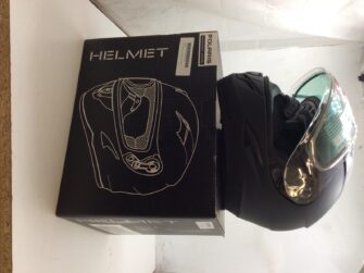 Polaris Blaze Full Face Snowmobile Helmet Anti Fog DOT FMVSS 218 Matte Black