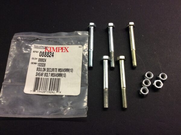 Shearbolt Set of 5