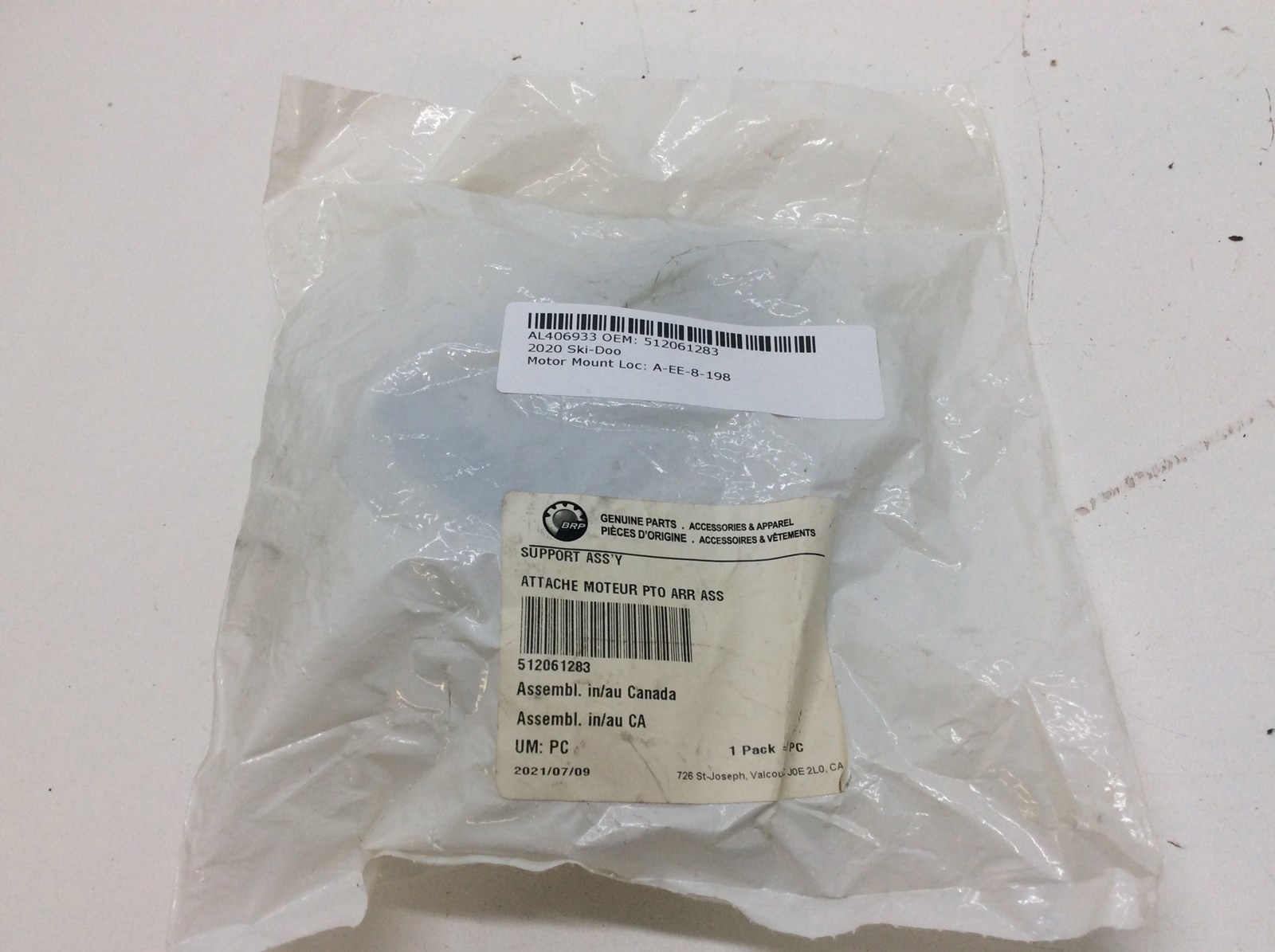 2020 Ski-Doo Support ASSY. - Image 2