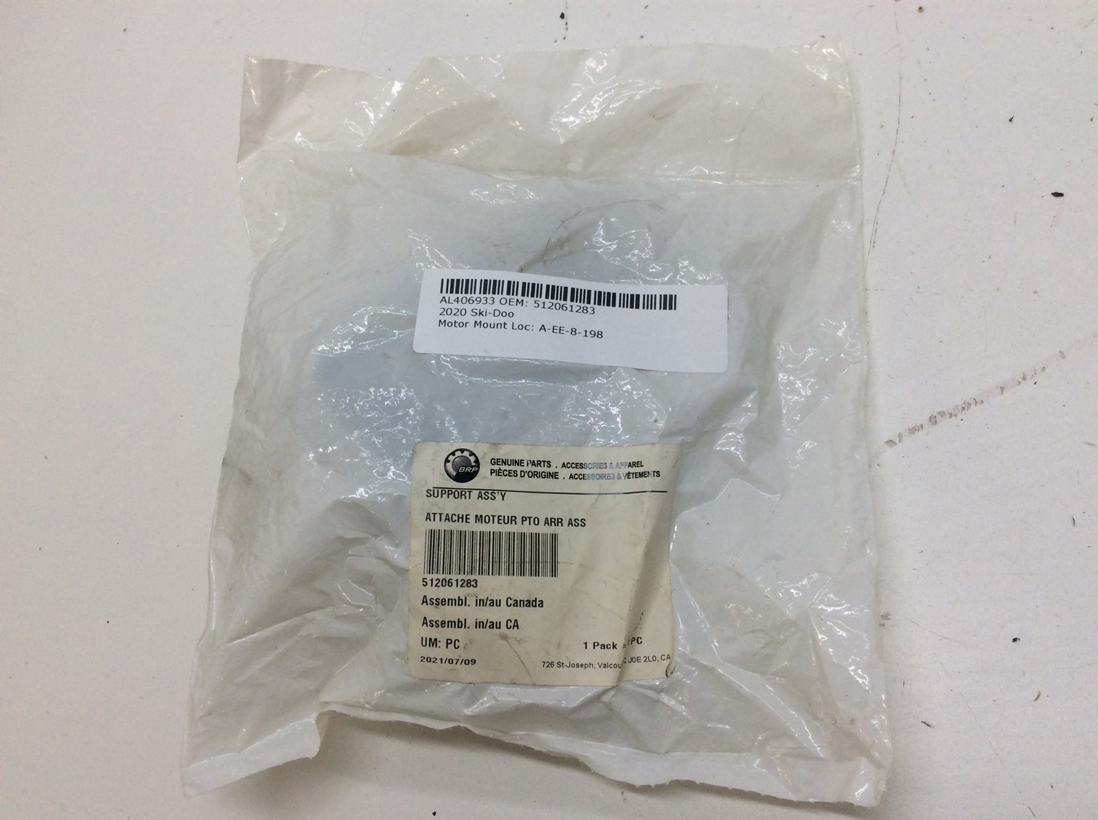 2020 Ski-Doo Support ASSY.