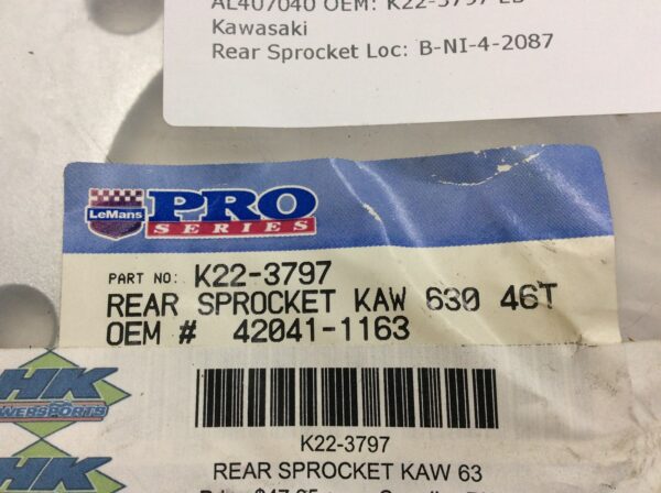NOS Rear Sprocket - 630X46T - Image 4