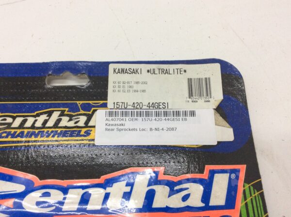 New Aluminum Rear Sprocket - 420X44T - Image 2