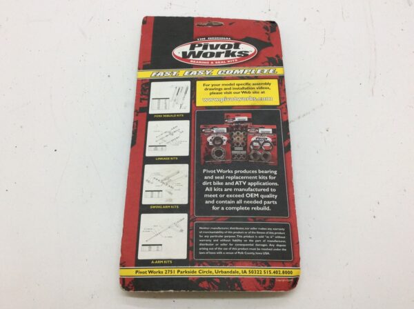New Rear Linkage Bearing Kit - Image 5