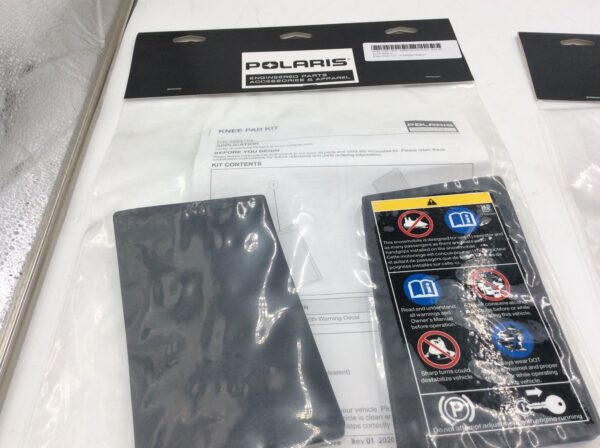 2024 Polaris 2884754 Knee Pads Genuine OEM for 2021 Indy Switchback 650 850 XC VR1 - Image 3