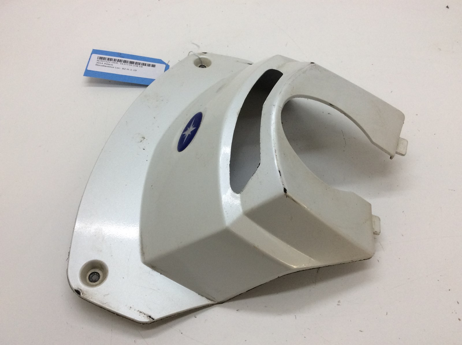 2014 Polaris Front Cover Pearl white - fits Sportsman XP 850 HO EPS - Image 2