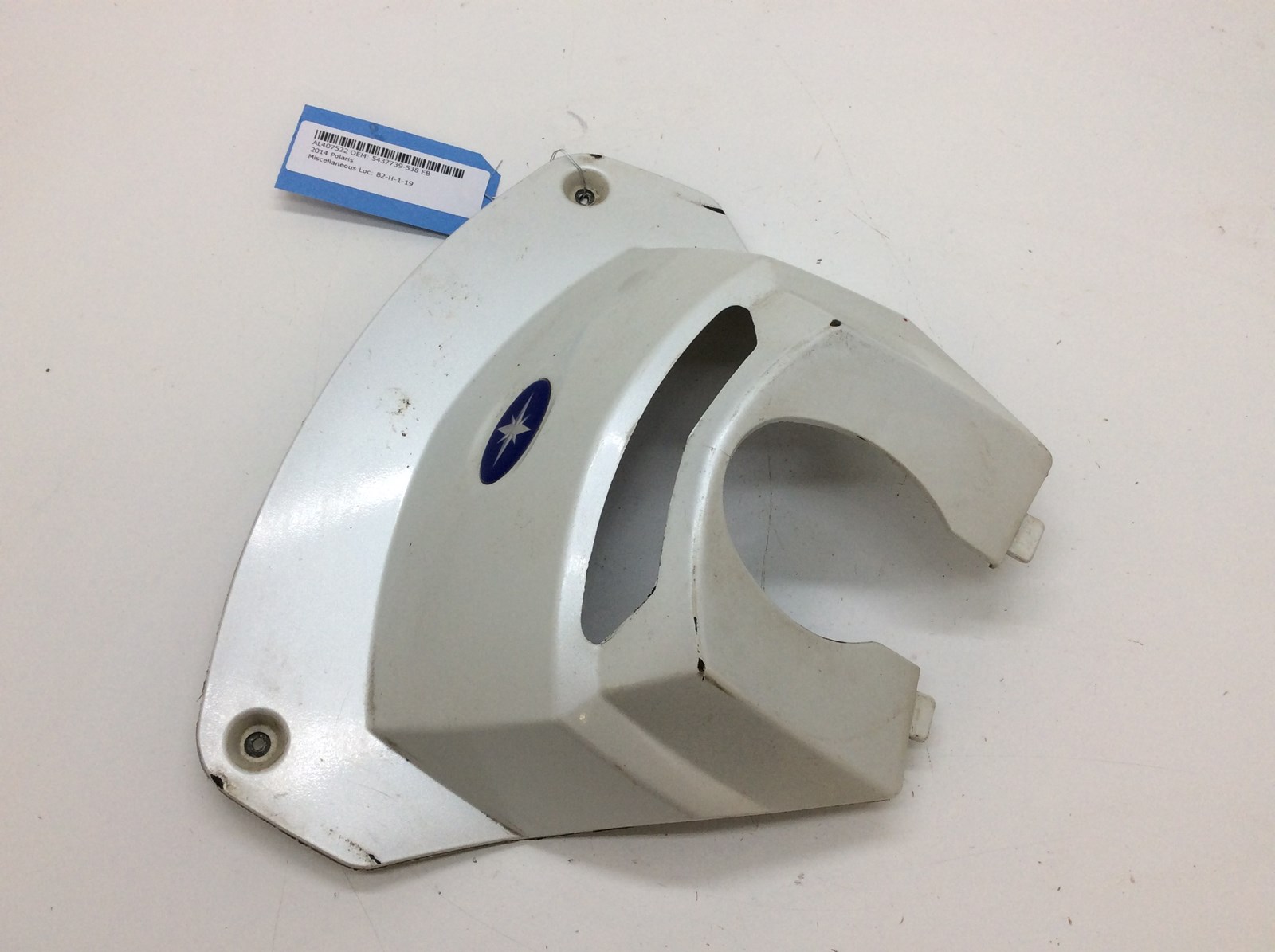 2014 Polaris Front Cover Pearl white - fits Sportsman XP 850 HO EPS - Image 3