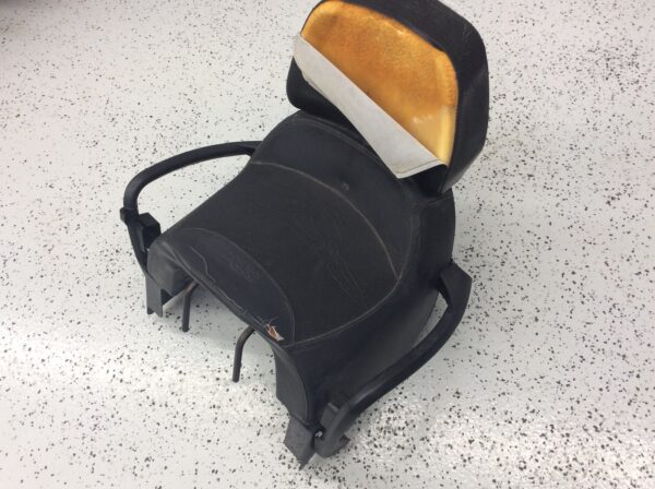 2011 Arctic Cat rear passenger seat with backrest - Image 2