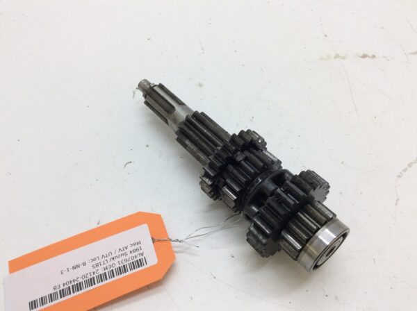 1984 Suzuki Counter Shaft Assembly - Image 3