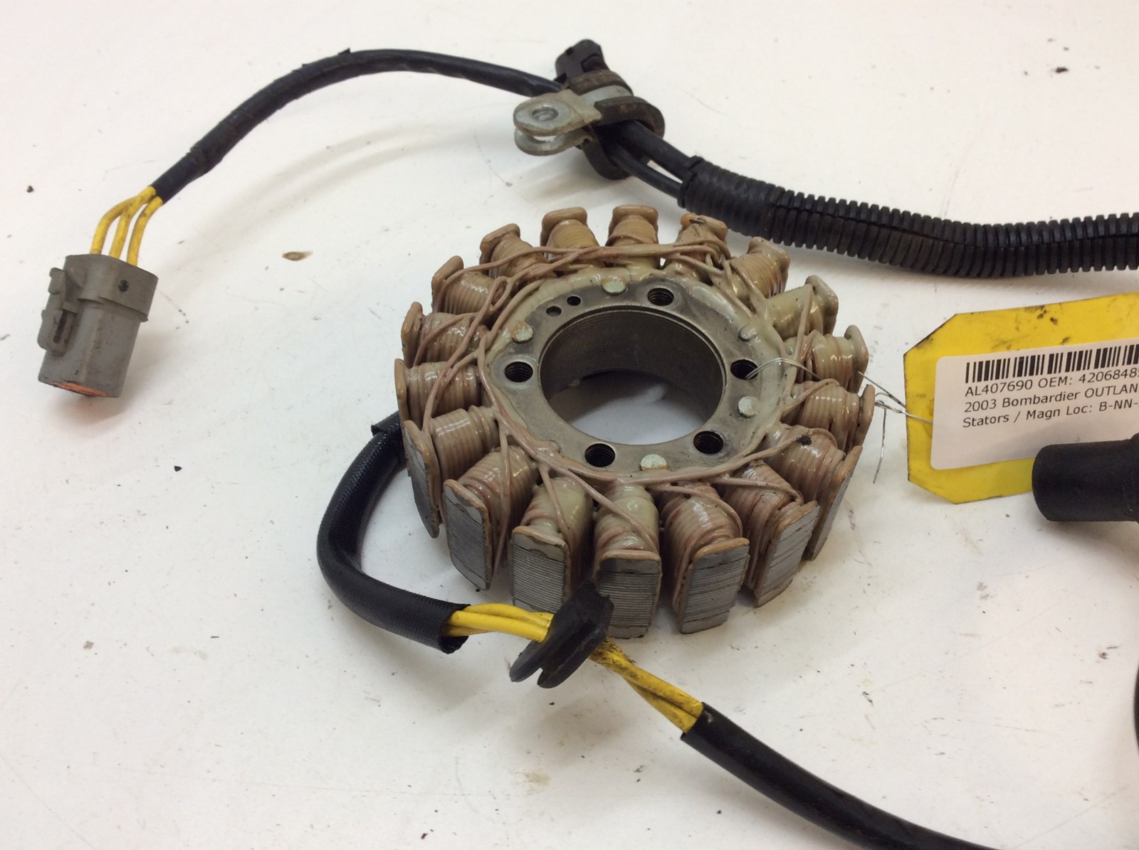 2003 Bombardier Stator Assembly W Speed Sensor - Image 3