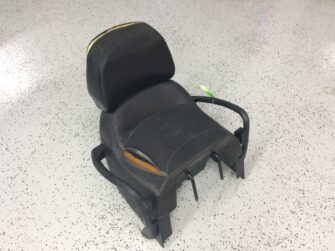 2011 Arctic Cat rear passenger seat with backrest