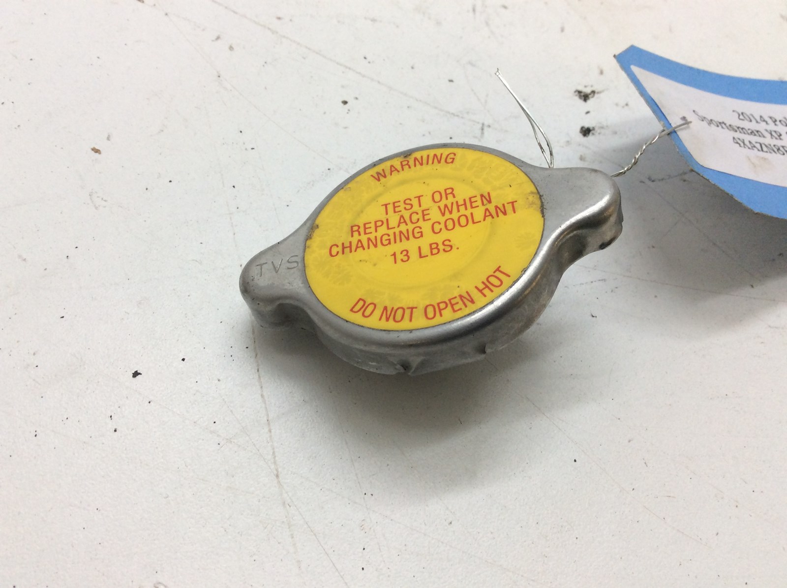 2014 Polaris Radiator Cap 13 lbs.