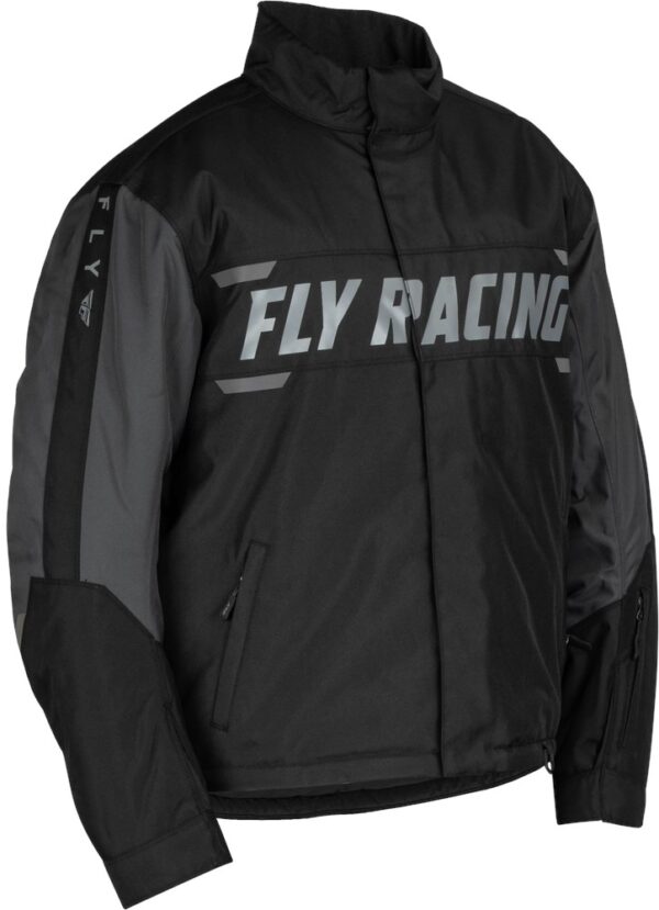 FLY RACING OUTPOST JACKET BLACK/GREY 2X