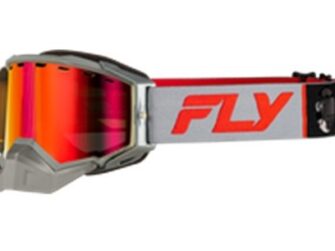 Zone Snow Goggle Grey/red W/red Mirror/polarized Amber Lens