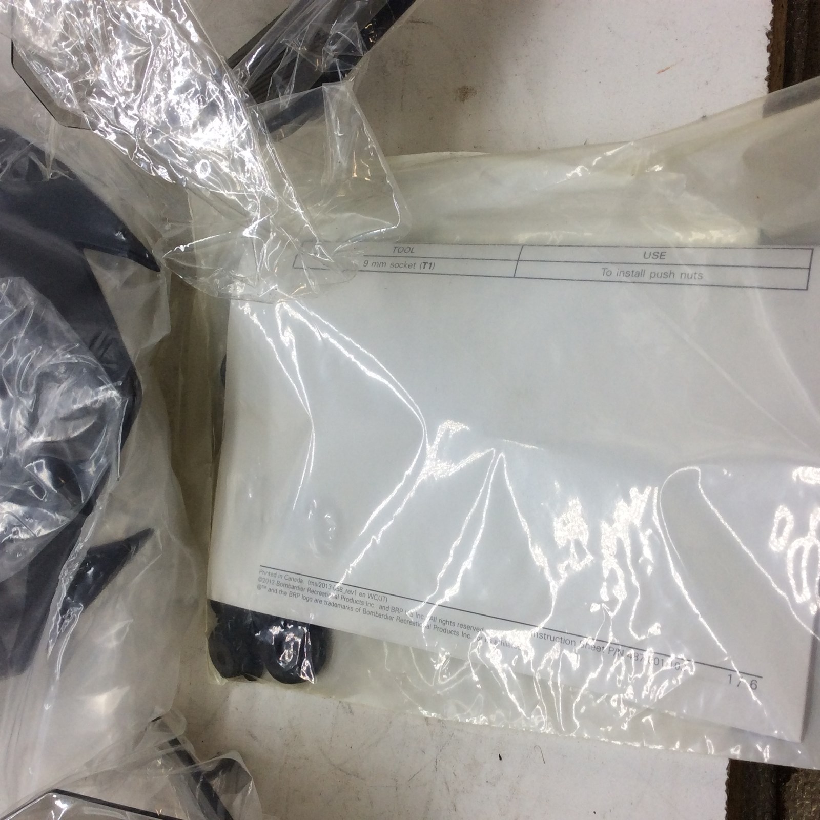 2016 Ski-Doo Medium Injected Windshield and Side Deflector Kit - Image 4