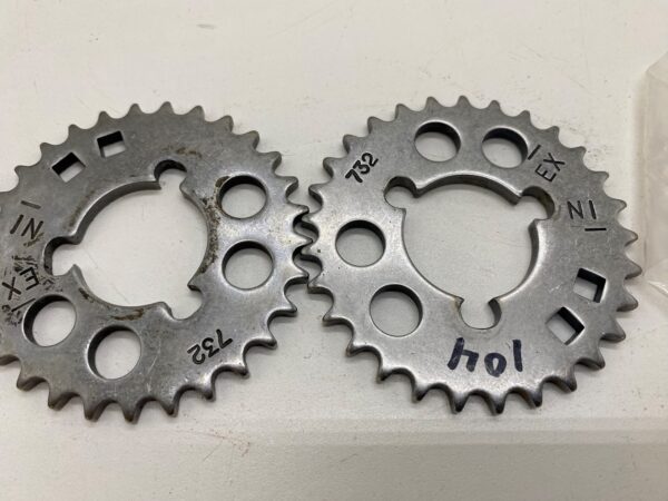2012 Can-Am Custom Cut Timing Gears for Adjustable Timing Lot of 6 - Image 3