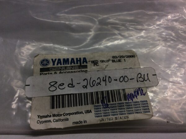 2001 Yamaha Grip, Heated, Blue